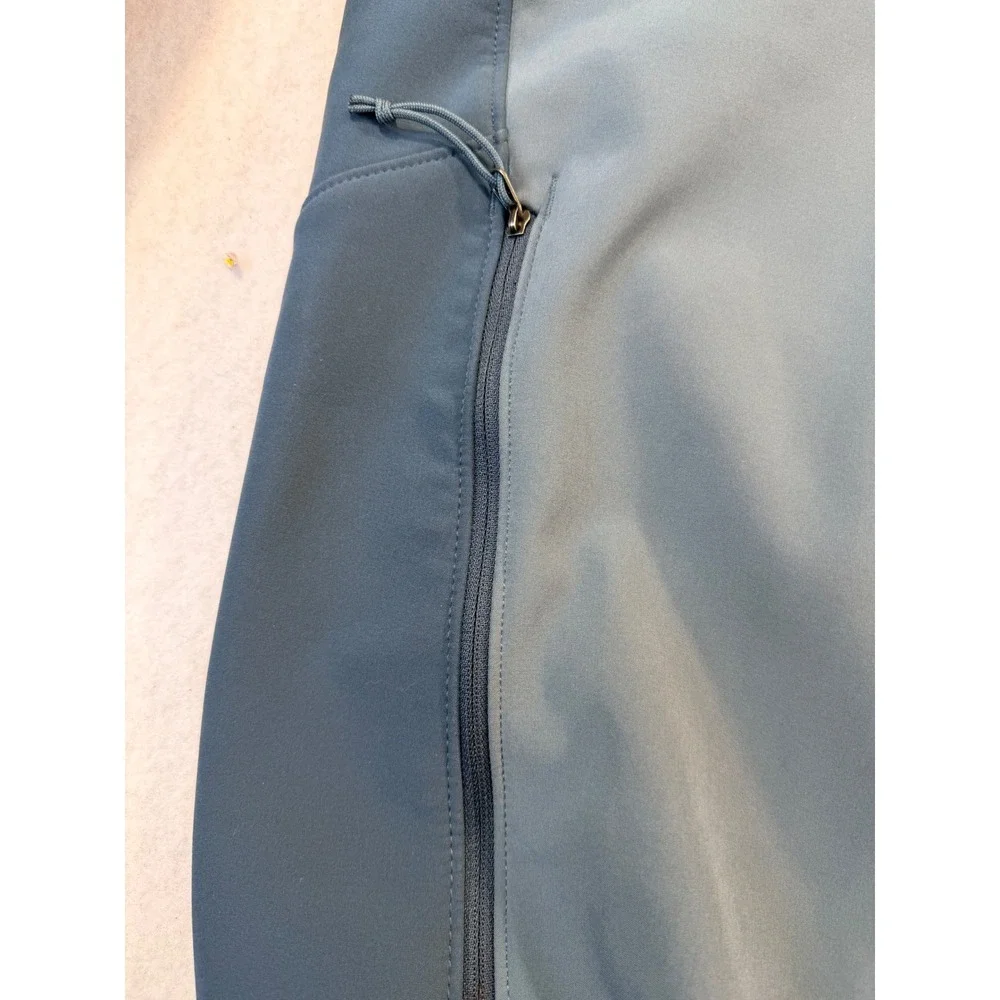 The North Face Apex Bionic Softshell Jacket Mens Blue Full Zip Windproof Coat